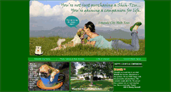 Desktop Screenshot of emeraldcityshihtzus.com